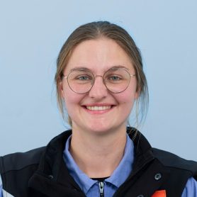 Mitarbeiterportrait von Nina Wiese, Praktikantin in der Pferdeklinik des Universitären Tierspitals der Vetsuisse-Fakultät der Universität Zürich