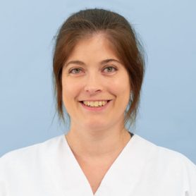 Mitarbeiterportrait von von Christine Andrea Grüll, Resident in der Anästhesie der Klinischen Diagnostik und Services des Universitären Tierspitals der Vetsuisse-Fakultät der Universität Zürich